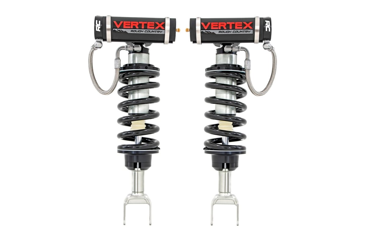 Ram 1500 Coilover Suspension Kit - Front - Rough Country - Vertex 2.5 Reservoir - '19-'26